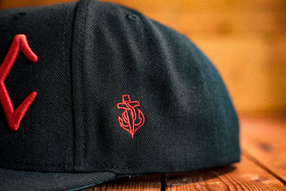 BVSC - Letters - B/R - Snapback Hat - mangobeard