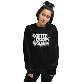 Coffee, Doom & Sleep Sweatshirt - mangobeard