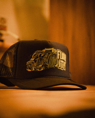 Floor It! - CosmikMango - Trucker Cap - mangobeard