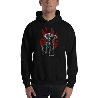 Goat Burner Unisex Hoodie - mangobeard