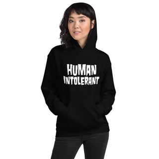 Human Intolerant Unisex Hoodie - mangobeard