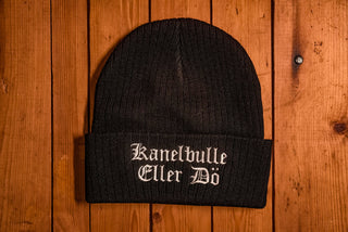 Kanelbulle Eller Dö Ribbed knit beanie - mangobeard