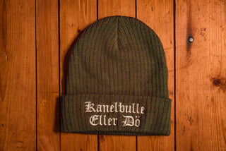 Kanelbulle Eller Dö Ribbed knit beanie - mangobeard