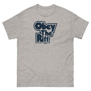 Obey The Riff Heavy Cotton T-Shirt - mangobeard