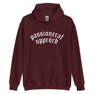 Passionerat Upprörd Unisex Hoodie - mangobeard