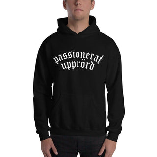 Passionerat Upprörd Unisex Hoodie - mangobeard