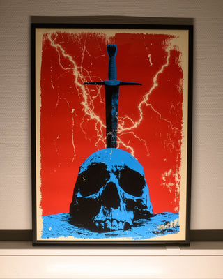 Skull N Sword Poster - mangobeard