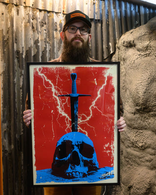 Skull N Sword Poster - mangobeard