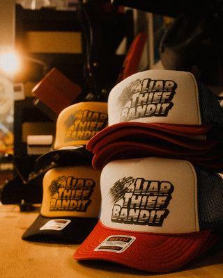 Liar Thief Bandit Trucker Cap