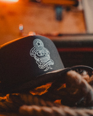 Black star gramophone Trucker cap Mangobeard