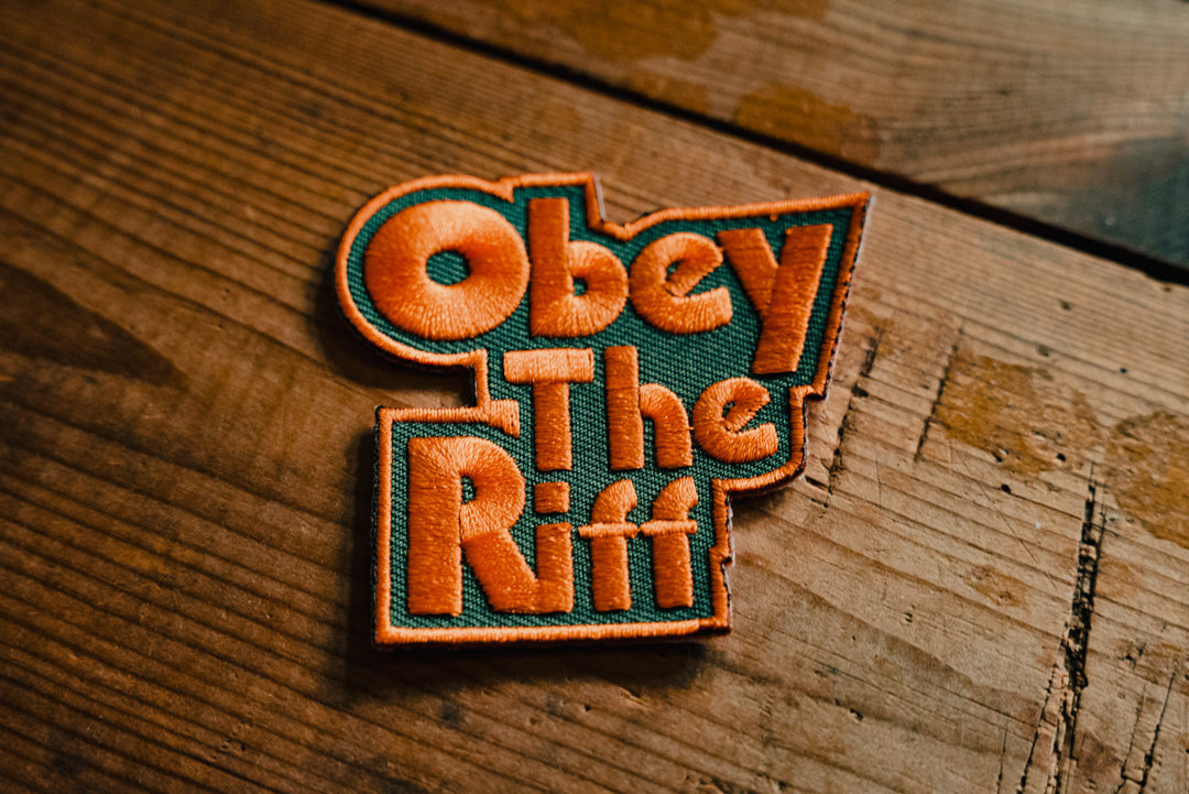 Obey The Riff - Patch - mangobeard