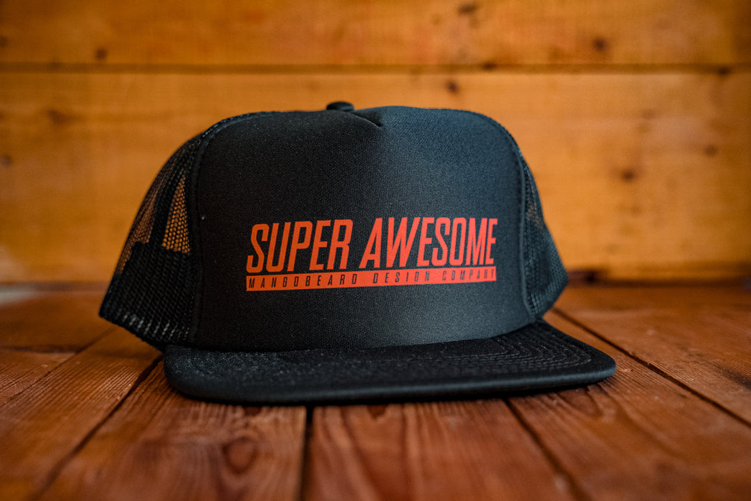 Super Awesome - Trucker Cap - mangobeard
