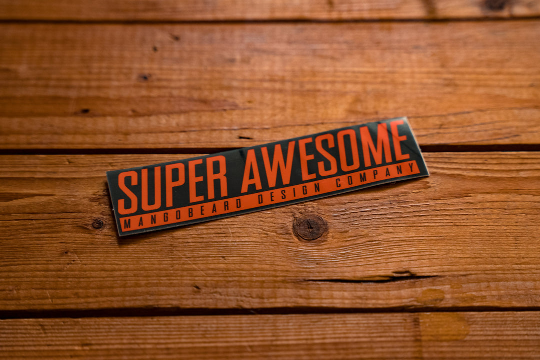 Super Awesome - Sticker - mangobeard