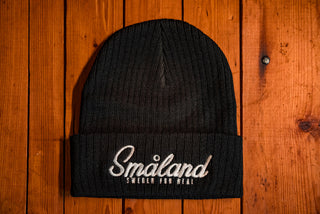 Småland Recycled cuffed beanie - mangobeard