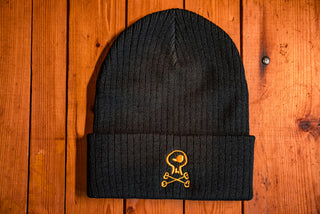 Skull Recycled cuffed beanie - mangobeard