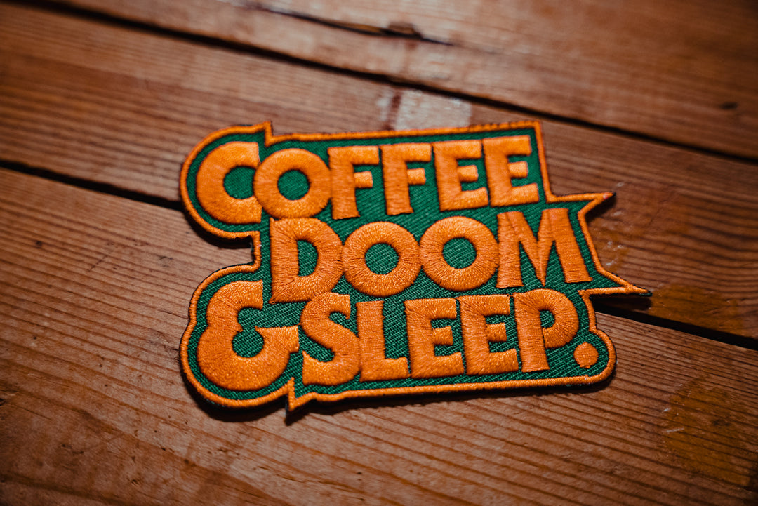 Coffee, Doom & Sleep - Patch - mangobeard
