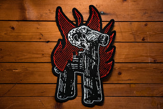 Goat Burner - Back patch - mangobeard