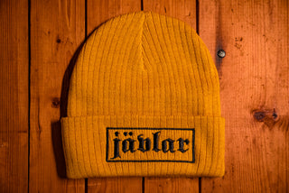 Jävlar Recycled Cuffed Beanie - mangobeard