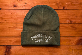 Passionerat Upprörd Recycled cuffed beanie - mangobeard