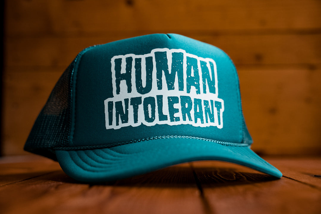 Human Intolerant - Trucker Cap - mangobeard