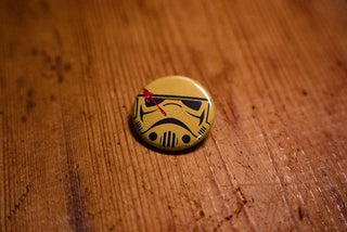 Smiling Trooper - Button - mangobeard