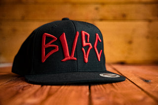 BVSC - Letters - B/R - Snapback Hat - mangobeard