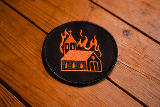 Church Burner - Patch in collaboration with Thomas V Jäger - mangobeard