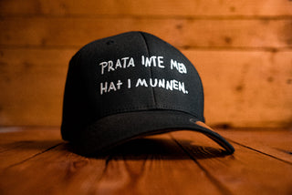 Prata Inte Med Hat I Munnen Structured Twill Cap