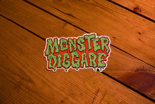 Monsterdiggare - Sticker - mangobeard