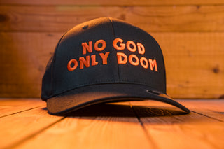 No God Only Doom Structured Twill Cap