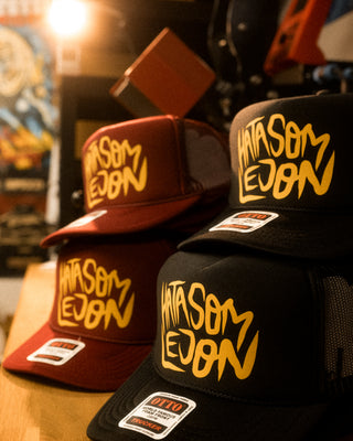 Hata som lejon Trucker cap Mangobeard