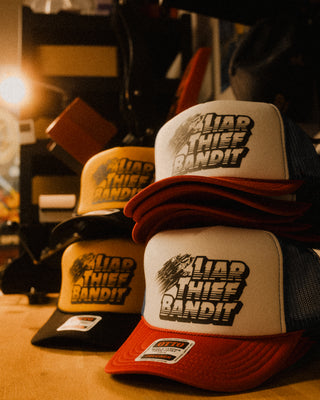 Liar thief bandit Trucker cap Mangobeard