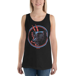 Bear Power Unisex Tank Top - mangobeard