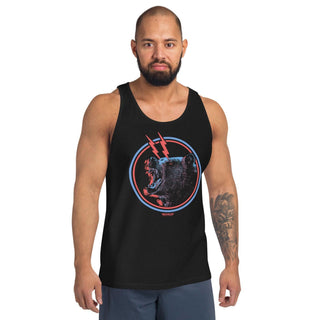 Bear Power Unisex Tank Top - mangobeard