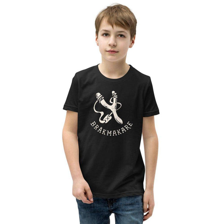 Bråkmakare Youth Short Sleeve T-Shirt - mangobeard