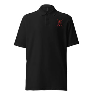 BVSC X-factor - B/R - Unisex pique polo shirt - mangobeard