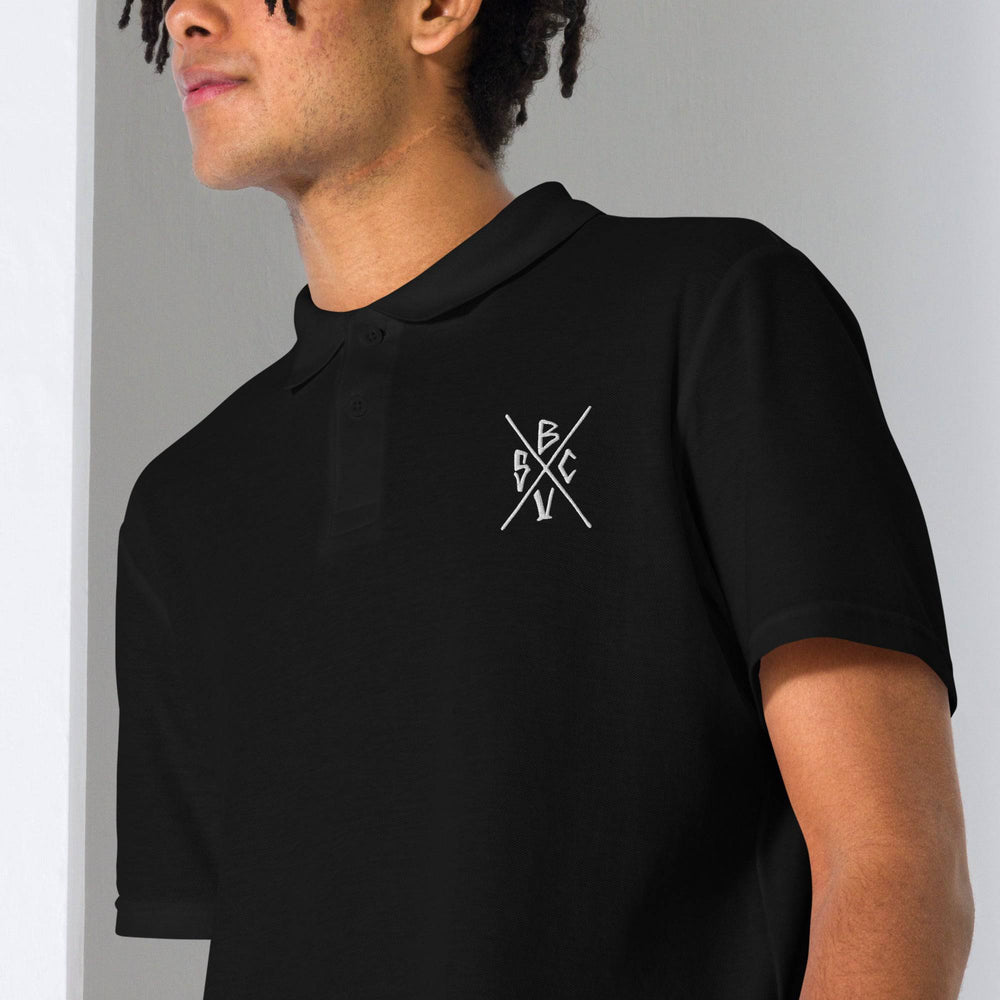 BVSC X-factor Unisex pique polo shirt - mangobeard