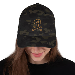 Skull Structured Twill Cap - mangobeard