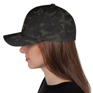 Skull Structured Twill Cap - mangobeard