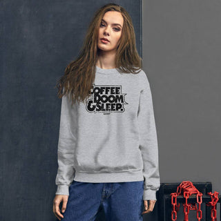 Coffee, Doom & Sleep Sweatshirt - mangobeard