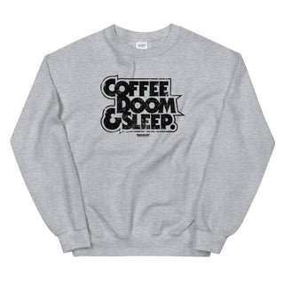 Coffee, Doom & Sleep Sweatshirt - mangobeard