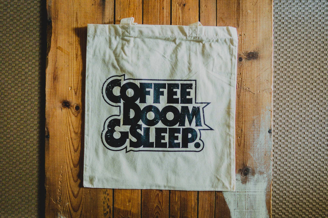 Coffee, Doom & Sleep - Tote Bag - mangobeard