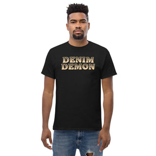 Denim Demon Heavy Cotton T-Shirt - mangobeard