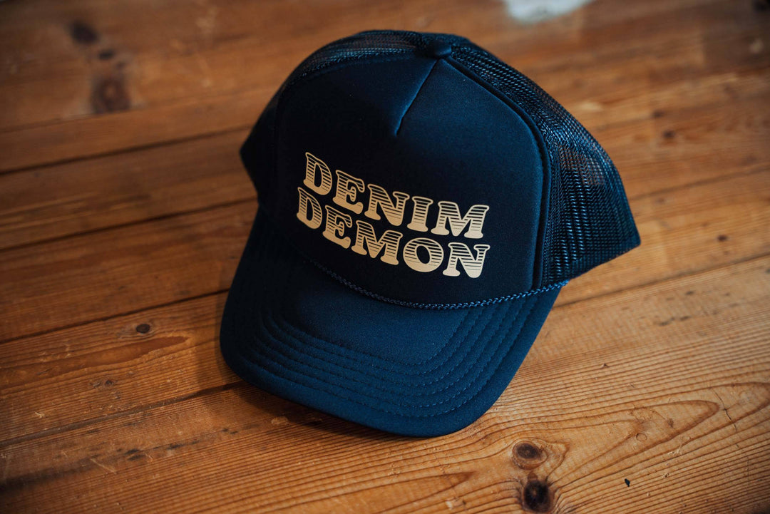 Denim Demon - Trucker Cap - mangobeard