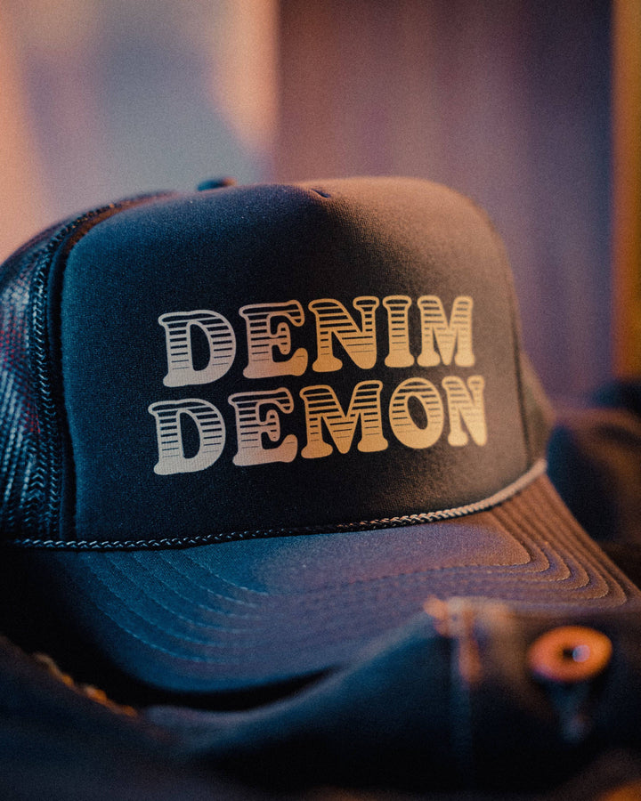 Denim Demon - Trucker Cap - mangobeard
