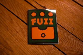Fuzz Pedal - Sticker - mangobeard