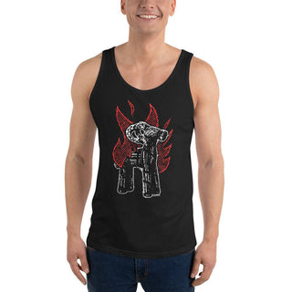 Goat Burner Unisex Tank Top - mangobeard