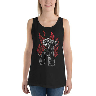 Goat Burner Unisex Tank Top - mangobeard