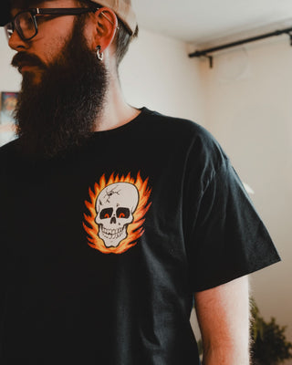 Hot Head T-Shirt - mangobeard