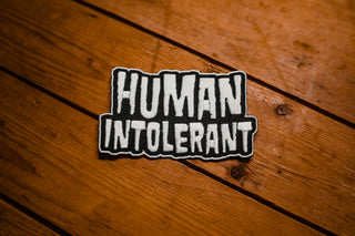 Human Intolerant - Patch - mangobeard